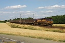 Class 66191 ECR et Couverts à Miraumont