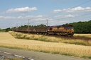 Class 66191 ECR et Couverts à Miraumont