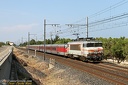 BB 7296 et Talgo à Fitou