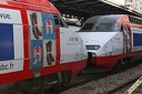 UM de TGV-R 503 et 507, aux motrices pelliculées "HSBC"