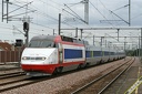 Motrices TGV-R 505 pelliculées "HSBC"