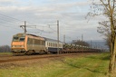 BB26132 et train militaire