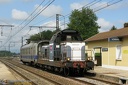 BB 66001 et wagon graisseur