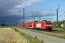 Traxx DB 146 116 et Régio à Niederschopfheim