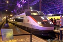 Présentation de la nouvelle livrée TGV à Paris Gare de Lyon