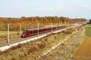 AGV sur la LGV Rhin-Rhône à Marloz