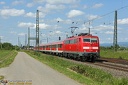 BR 111 061 DB et Regio à Niederschopfheim