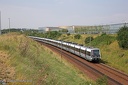 Automotrice Z 8183/84 en UM à Roissy-CDG