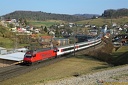 Re 460-102 CFF et Intercity à Zeihen