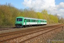 Autorail X 4719 du CFTSA à Noyelles-sur-Mer