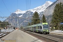 Automotrice RABe 535 118 «Lötschberger» du BLS à Kandersteg