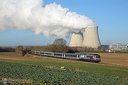 CC 72147 et InterCités à Marnay-sur-Seine