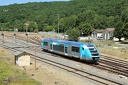 Autorail X 73686 AURA à Saint-Denis les Martel