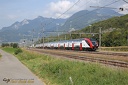 Nouvelle rame Bombardier Twindexx 502 206 des CFF à Saint-Triphon