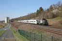 De 18 4185-011 Rail Adventure et ICE 708 à La Ferté sous Jouarre