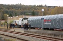 Train inaugural Railcoop à Capdenac