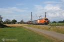 Vectron 192 008 BBL et Tombereaux à Hohberg