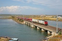 E 37513 Captrain et Zefiro Trenitalia à Port la Nouvelle