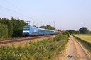 BR 101 027 RDC et train 1798 à Kondringen