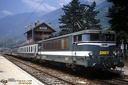 BB 25184, DEV AO et USI (5136 visits) Assurant un TER Aix les Bains - Bourg St Maurice, la BB 25184 marque l'arrêt à Aime. A noter la vo... BB 25184, DEV AO et USI