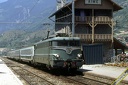 BB25170 et DEV AO (6165 visits) A l'arrêt en gare d'Aime. BB25170 et DEV AO