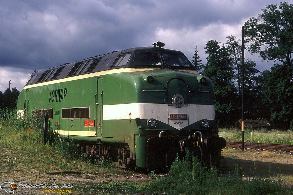Mistral 23-03-S003 Locomotive diesel CC 65005, SNCF, vert clair