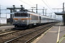 BB 7321 et Corail (6410 visits) Passant la gare de Mâcon. BB 7321 et Corail