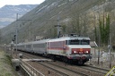 CC6575 et corail (6253 visits) Peu après Tenay, sur le TER 83312 (Lyon Perrache - Modane). CC6575 et corail