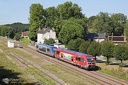 Autorails X 73633 et 73737 LIO en UM au Rouget