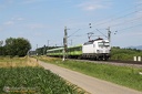 Vectron 193 937 Flixtrain  et  Train FLX 1237 à Hohberg